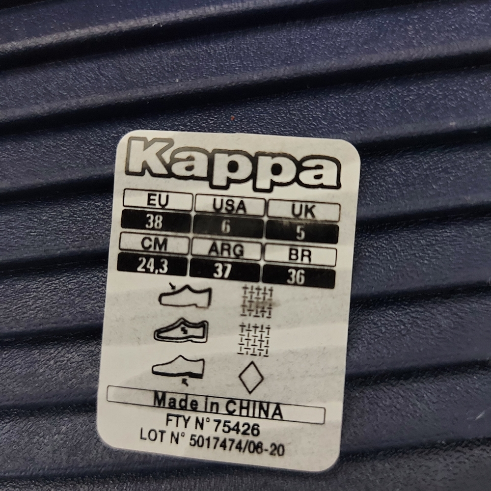 KAPPA logo tasin fleece sneaker color blue marine - Picture 7 of 8